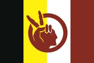Flagge Nordamerikanische Indianer 