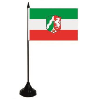 Tischflagge Nordrhein-Westfalen NRW 10 x 15 cm 