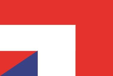 Flagge Österreich - Frankreich 