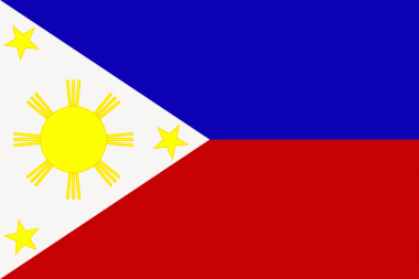 Miniflag Philippinen 10 x 15 cm 