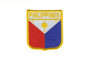 Wappenaufnäher Philippinen 