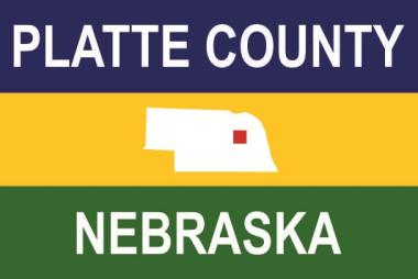 Aufkleber Platte County (Nebraska) 