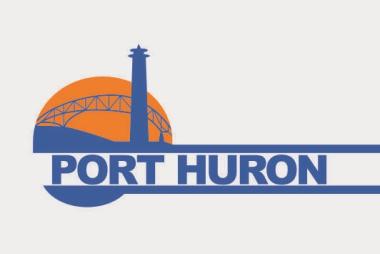 Aufkleber Port Huron City (Michigan) 