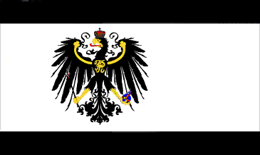 Fahne Preussen Königreich 1892-1918 30 x 45 cm 