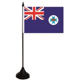 Tischflagge Queensland 10 x 15 cm 