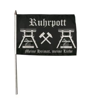 Stockflagge Ruhrpott 30 x 45 cm 