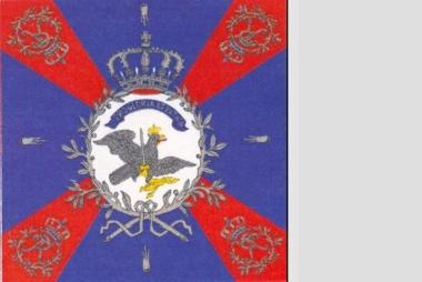 Fahne Preussen Preußen Standarte blau-rot 150 x 150 cm 