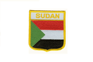 Wappenaufnäher Sudan 