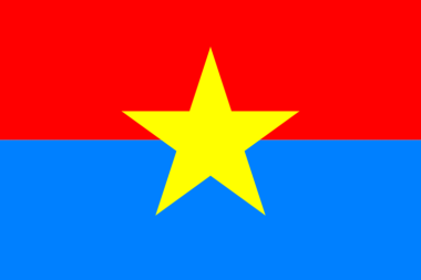 Flagge Südvietnam 1975-1976 