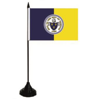 Tischflagge Trenton City (New Jersey) 10x15 cm 