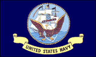 Fahne US Navy 90 x 150 cm 