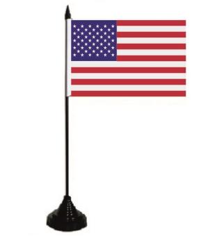 Tischflagge USA 10 x 15 cm 