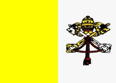 Miniflag Vatikan 10 x 15 cm 