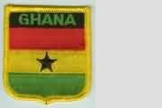 Wappenaufnäher Ghana 