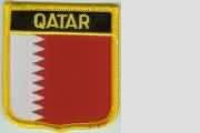 Wappenaufnäher Katar Qatar 