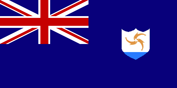 Miniflag Anguilla 10 x 15 cm 
