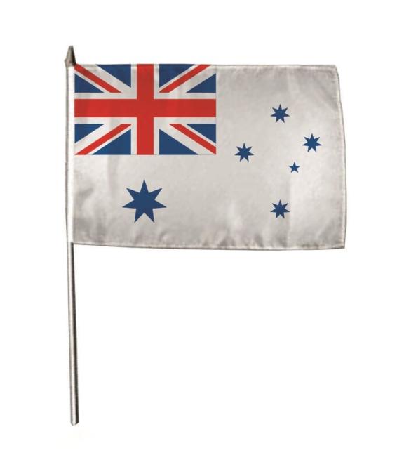 Stockflagge Australien Navy 30 x 45 cm 