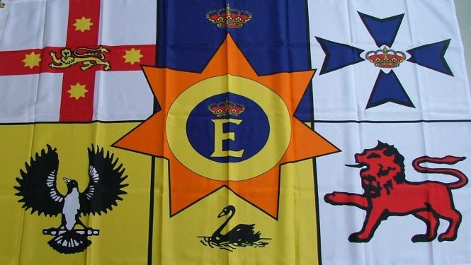 Miniflag Australien Royal 10 x 15 cm 