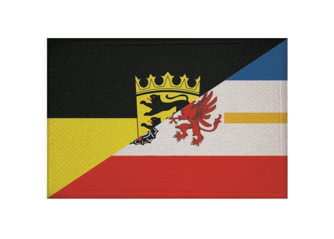Aufnäher Baden-Württemberg-Mecklenburg-Vorpommern Patch 9x 6 cm 