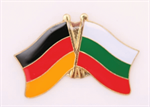 Freundschaftspin Deutschland - Bulgarien 25 x 15 mm 