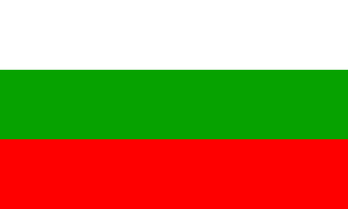 Miniflag Bulgarien 10 x 15 cm 