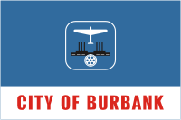 Flagge Burbank City 