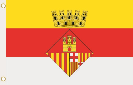 Fahne Castellar de Vallés (Spanien) 90 x 150 cm 