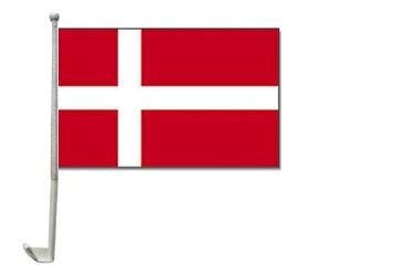Autoflagge Dänemark 30 x 40 cm 