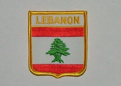 Wappenaufnäher Lebanon Libanon 