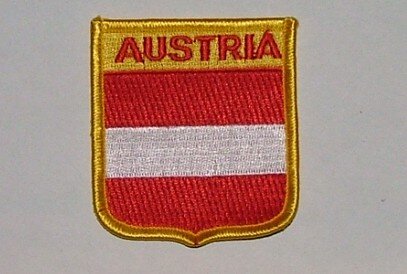 Wappenaufnäher Österreich Austria 