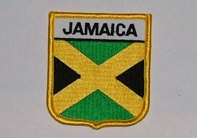 Wappenaufnäher Jamaica Jamaika 