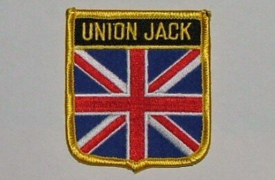 Wappenaufnäher Union Jack Grossbritannien 
