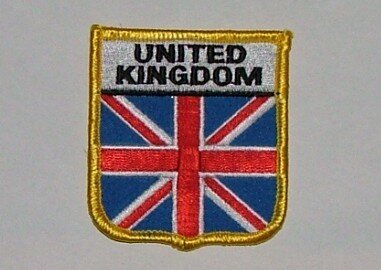 Wappenaufnäher United Kingdom Grossbritannien 