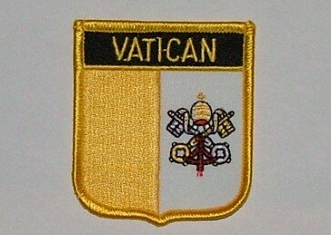 Wappenaufnäher Vatican Vatikan 
