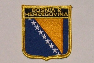 Wappenaufnäher Bosnien Bosnia & Herzegovina 