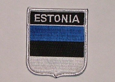 Wappenaufnäher Estonia Estland 