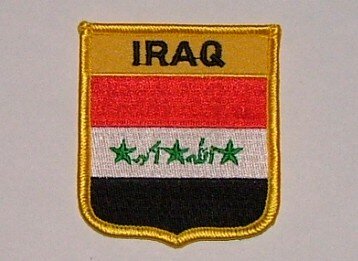 Wappenaufnäher Iraq Irak 