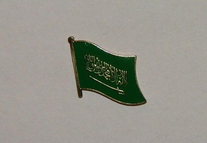 Pin Saudi Arabien 20 x 17 mm 