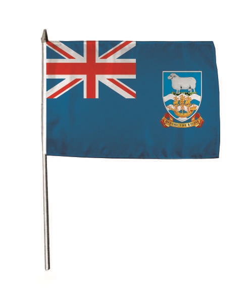 Stockflagge Falkland Inseln 30 x 45 cm 