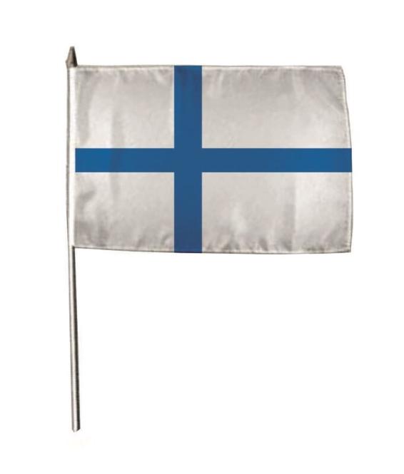 Stockflagge Finnland 30 x 45 cm 