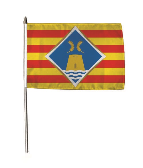 Stockflagge Formentera 30 x 45 cm 