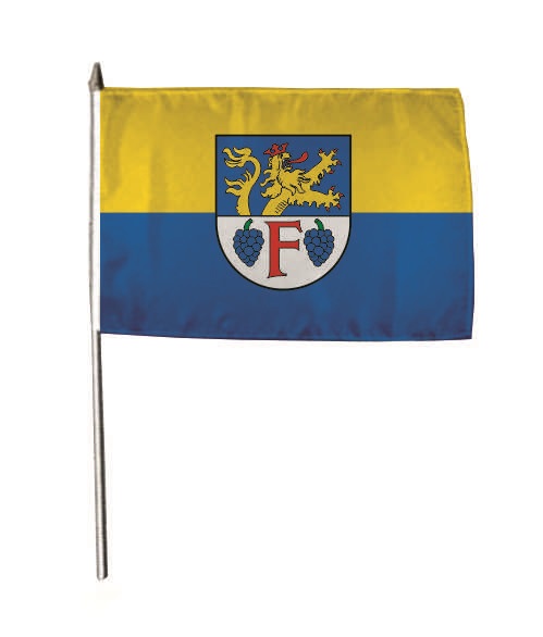 Stockflagge Freinsheim 30 x 45 cm 