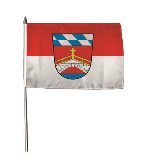 Stockflagge Fürstenfeldbruck 30 x 45 cm 