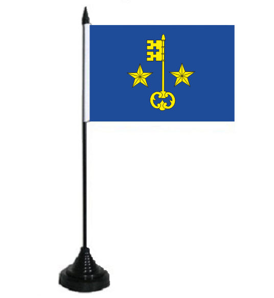 Tischflagge Hindisheim (Frankreich) 10x15 cm 