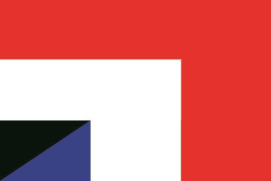 Flagge Jemen - Frankreich 