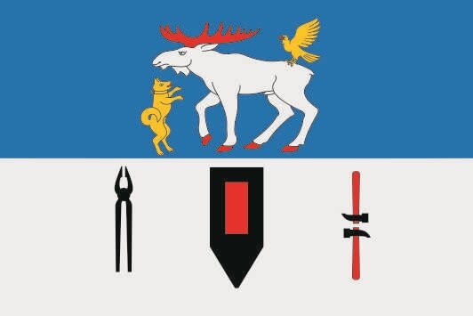 Flagge Jämtsland län 