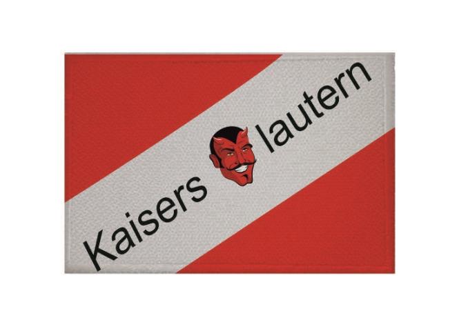 Aufnäher Kaiserslautern Teufel Patch  9x 6   cm 