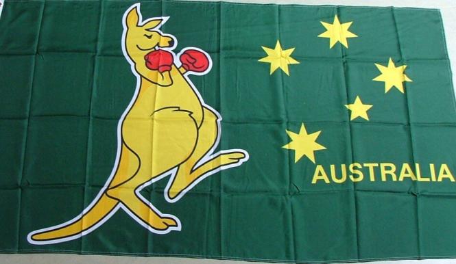 Fahne Känguruh Australien 90 x 150 cm 
