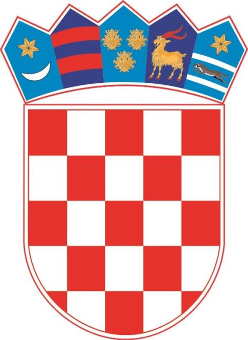 Aufkleber Kroatien Wappen 