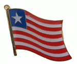 Pin Liberia 20 x 17 cm 